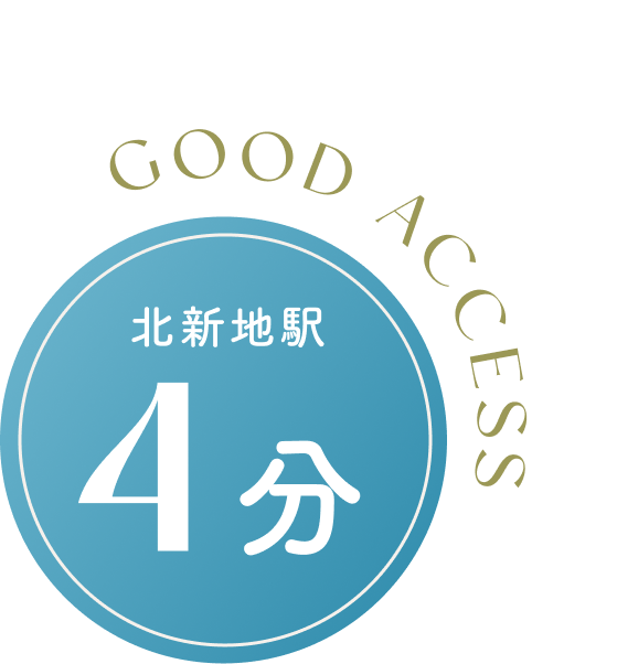 西梅田駅徒歩5分